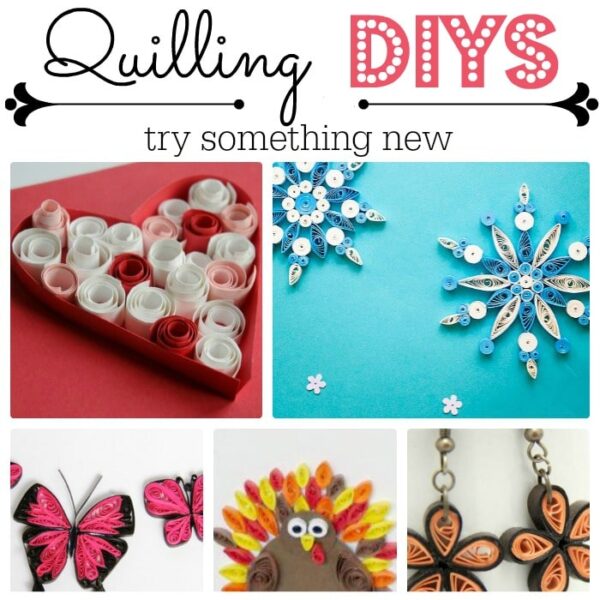 Easy Quilling Patterns - Red Ted Art - Kids Crafts